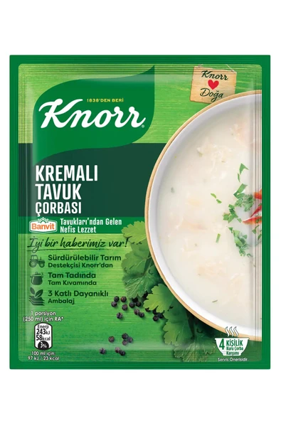 Knorr Kremalı Tavuk Çorbası 65 gr ürün görseli 1