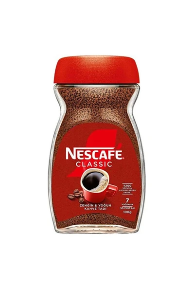 Nescafe Classıc 100 G Cam Kavanoz ürün görseli 1