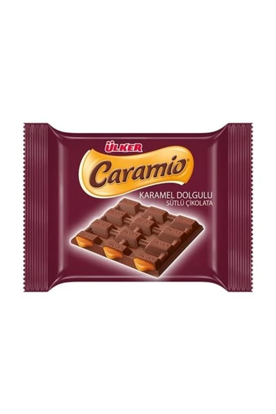 Ülker Caramio Karamelli Kare Çikolata 55 gr ürün görseli 1