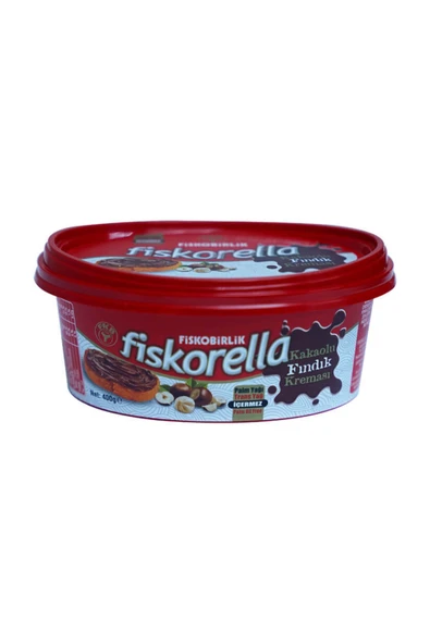 Fiskobirlik Kakaolu Fındık Kreması 400 gr ürün görseli 1