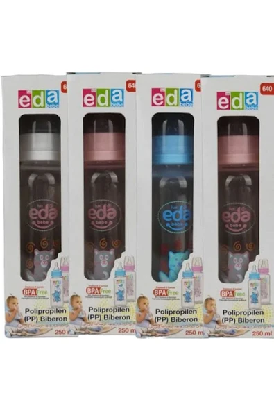 5M AHŞAP DEKOR CAM BİBERON 125ML ürün görseli 1