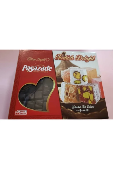 PAŞAZADE ANTEP FIST. ÇİKOLATALI .DOUBLE LOKUM 1 KG ürün görseli 1