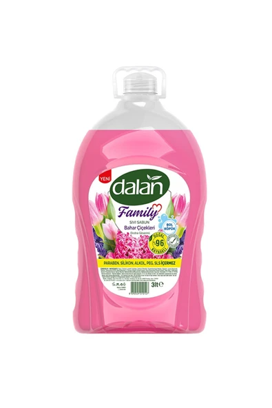 Dalan SIVI SABUN 3 LT BAHAR ÇİÇEKLERİ ürün görseli 1