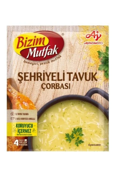 Bizim Mutfak Şehriyeli Tavuk Çorbası 80 Gr X2 PAKET ürün görseli 1
