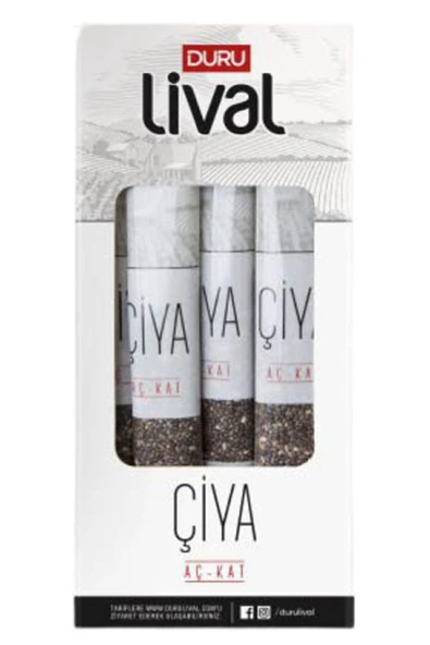 Duru Lival Chia ( Çiya) Aç -kat Kutu (8 Gr X 10 Ad) ürün görseli 1