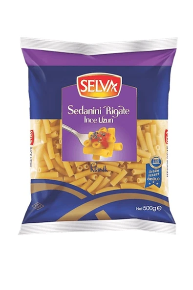 SELVA Ince Uzun Makarna 500 Gr.x4 Paket ürün görseli 1