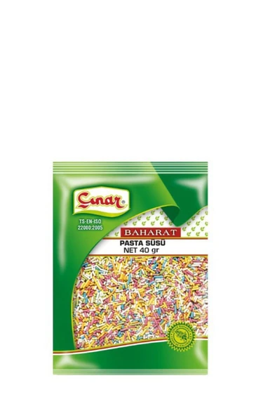 Çınar PASTA SÜSÜ 40GRX10 PAKET ürün görseli 1