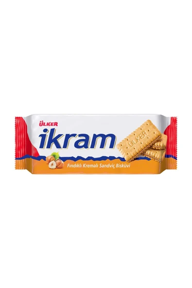 Ülker İKRAM PRAL. FIN. KREMALI BİSK.84 GR ürün görseli 1