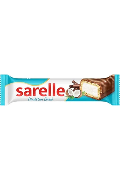 Sarelle HİNDİSTAN CEVİZLİ ÇİKOLATALI GOFRET 33GRX12 ADET ürün görseli 1