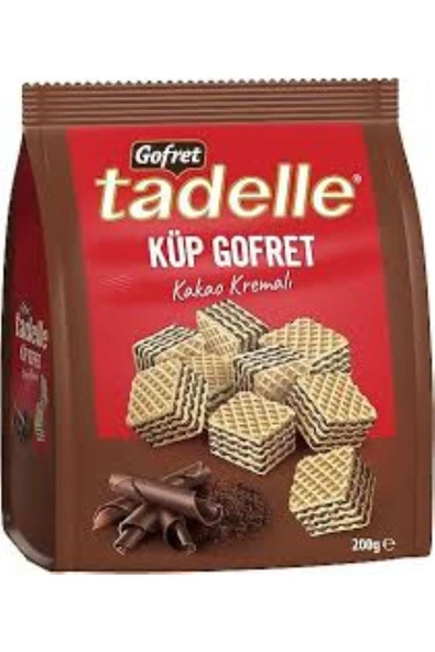 Tadelle KAKAO KREMALI KÜP GOFRET 200GR ürün görseli 1