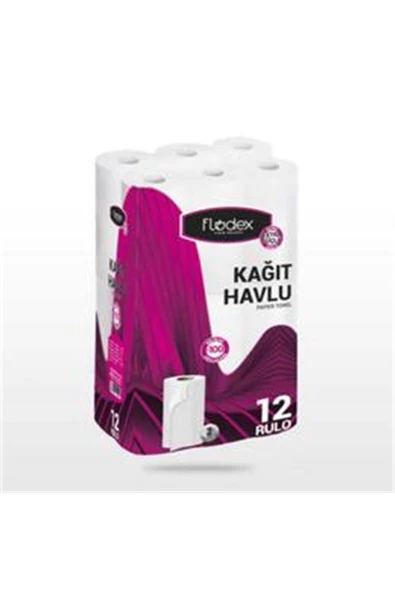 FLODEX Kağıt Havlu 2 Katlı 12 Li ürün görseli 1
