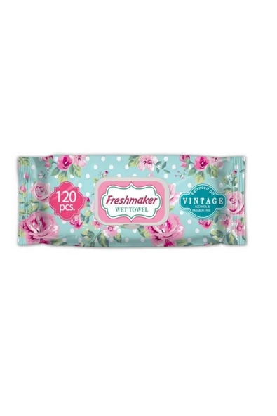 Freshmaker Islak Havlu 120li Vintage ürün görseli 1