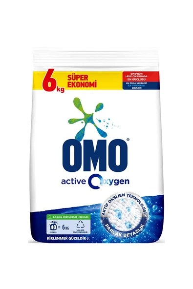 Omo ACTİVE OXYGEN TOZ 6KG ürün görseli 1