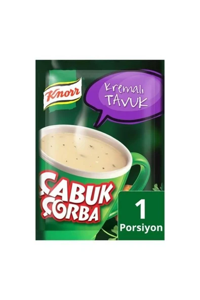 Knorr Çabuk Çorba Kremalı Tavuk- 18Gr ürün görseli 1