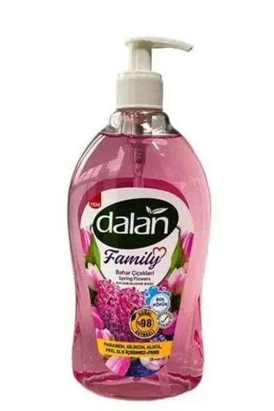 Dalan Family Sıvı Sabun Bahar Çiçekleri 400 Ml ürün görseli 1