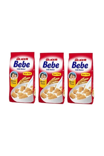 Ülker Bebek Bisküvisi 172 Gr X 3 Paket ürün görseli 1