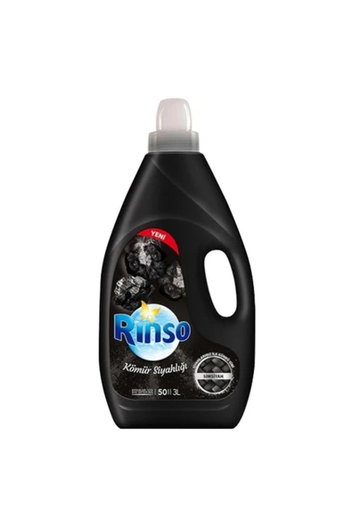Rinso Matik Sıvı Çamaşır Deterjanı 3 Lt. Kömür Siyahlığı ürün görseli 1