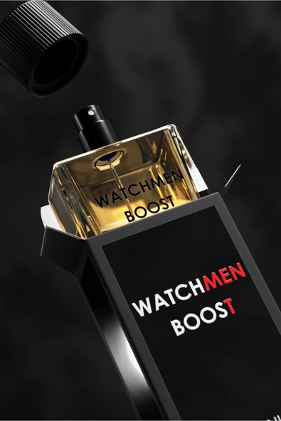5M AHŞAP DEKOR Watchmen Boost For Man EDT 100 ml - Resim 3