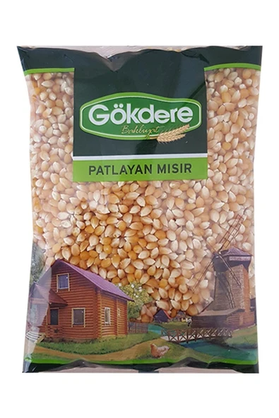 Gökdere GÖKDERE PATLAYAN MISIR 1000GR X 2 PAKET ürün görseli 1