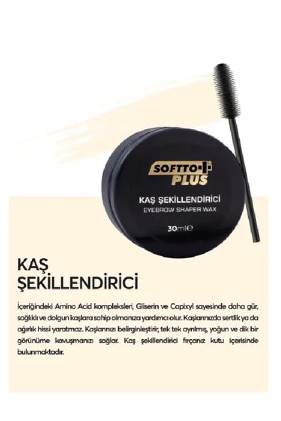 Softto PLUS KAŞ ŞEKİLLENDİRİCİ WAX - Resim 2