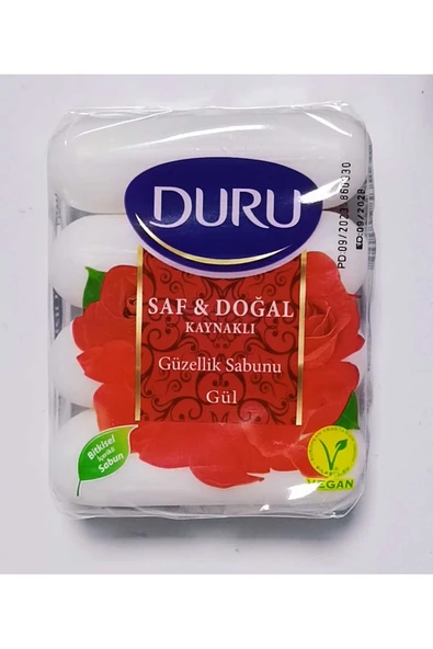 Duru SABUN GÜL SAF&DOĞAL4x70GR ürün görseli 1