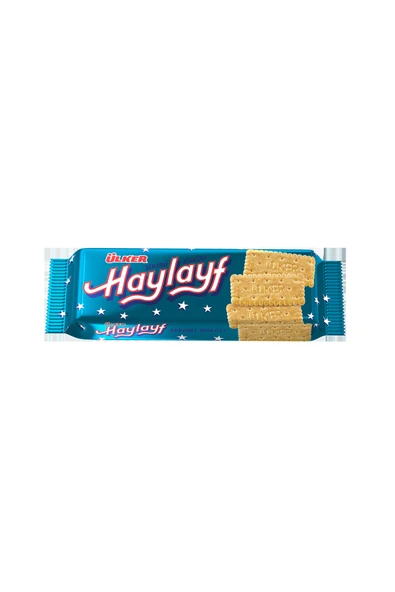 Ülker HAYLAYF ŞEKERLİ BİSKÜVİ 64G - 10LU ürün görseli 1