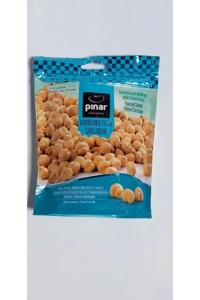 PINAR KURUYEMİŞ PINAR KAVRULMUŞ SARI TUZLU LEBLEBİ 70GR ürün görseli 1