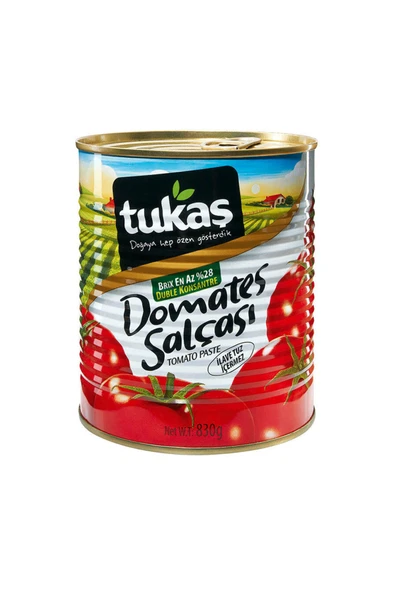 Tukaş Tukaş Domates Salçasi 830gr X 2 Adet ürün görseli 1