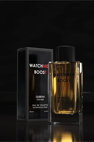 5M AHŞAP DEKOR Watchmen Boost For Man EDT 100 ml - Resim 2