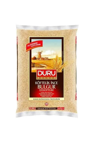 Duru ÇİĞKÖFTELİK BULGUR 1000GR ürün görseli 1