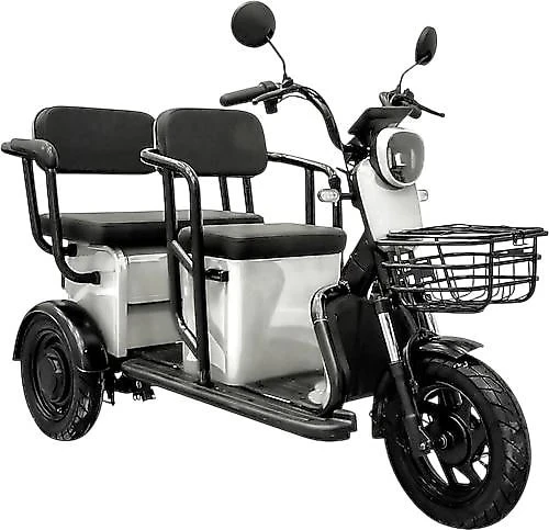 Apec APM5 1000 W 3 Tekerlekli Elektrikli Motosiklet Beyaz ürün görseli 1