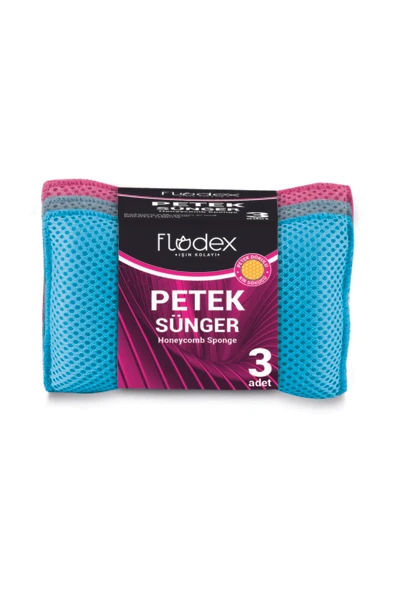 FLODEX Sünger Petek Doku 3'lü ürün görseli 1