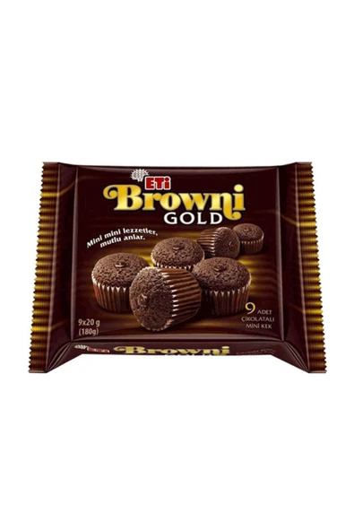 Eti Browni Gold Mini Kakaolu 180 gr ürün görseli 1