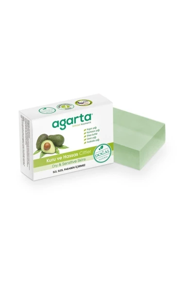 Agarta Kuru Ve Hassas Ciltler Sabunu Doğal 150 Gr X2 Adet ürün görseli 1