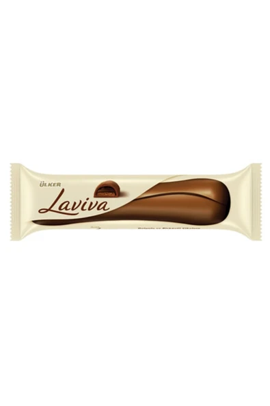 Ülker LAVİVA SÜTLÜ ÇİKOLATALI KAKAOLU BİSKÜVİ 35G ürün görseli 1