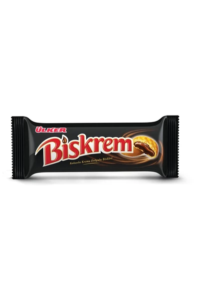 Ülker BİSKREM KAKAOLU BİSKÜVİ 100G ürün görseli 1