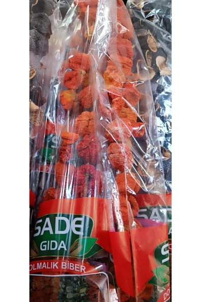 SADE KURU DOLMALIK BİBER TATLI 50 ADET ürün görseli 1