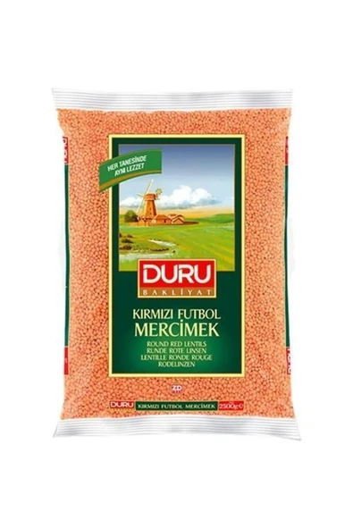 Duru KIRMIZI MERCİMEK 2000GR ürün görseli 1