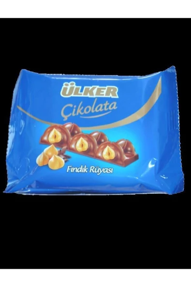 Ülker Kare Çikolata Fındık Rüyası 75 Gram X 6 Adet ürün görseli 1
