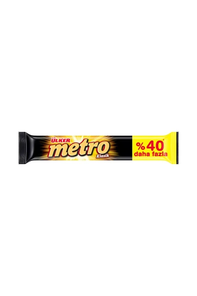 Ülker METRO KLASİK KARAMEL NUGALI BAR 50,4G ürün görseli 1