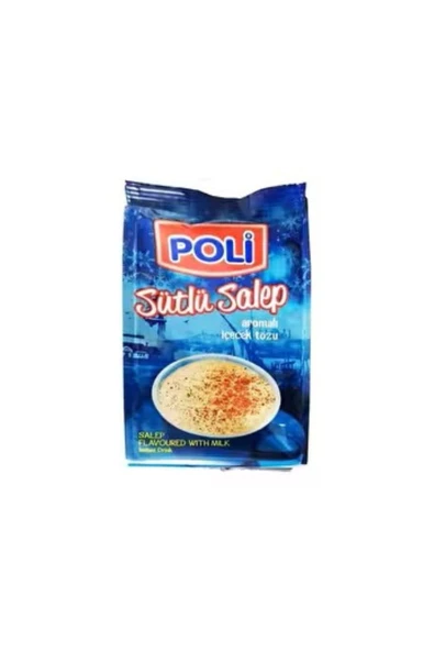 POLI POLİ SÜTLİ SALEP AROMALI İÇECEK TOZU 250 GR ürün görseli 1