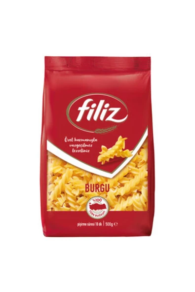 FİLİZ Filiz Burgu Makarna 500 G ( 12 ADET ) ürün görseli 1