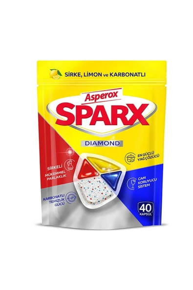 ASPEROX SPARX DIAM.BULA.MAK.KAPSÜLÜ 40 LI ürün görseli 1