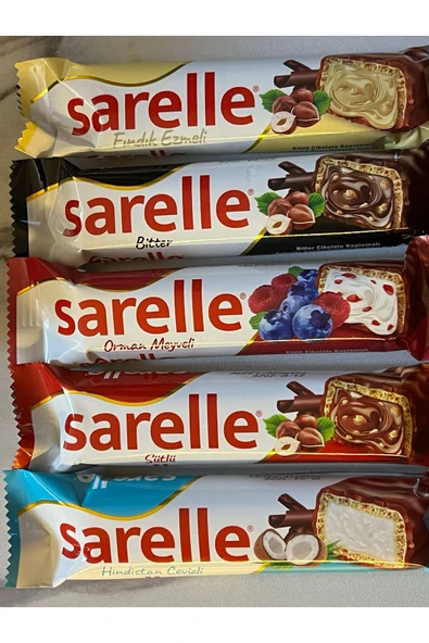 Sarelle KARMA ÇİKOLATA KAPLAMALI GOFRET 20 Lİ ürün görseli 1