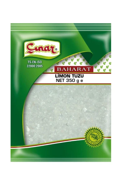 Çınar Baharat Çınar Limon Tuzu 350 Gr ürün görseli 1