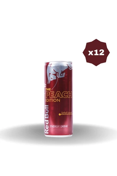 Red Bull REDBULL ENERJİ İÇECEĞİ PEACH EDİTİON 250 ML X 12 ADET ürün görseli 1