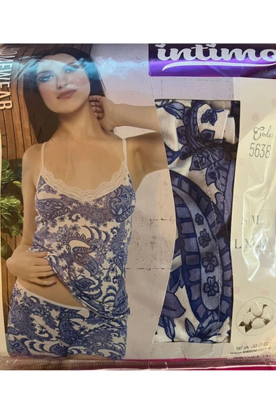 intimo Çiçekli Şortlu Takım ürün görseli 1