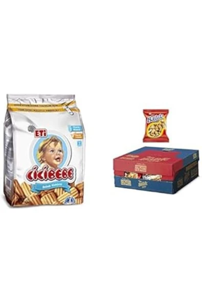TBSProjects Eti Cicibebe Bisküvi 800 G Ve Eti Balık Kraker 40 G X 16 Adet ürün görseli 1