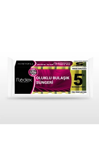 FLODEX 5 Li Oluklu Sünger ürün görseli 1