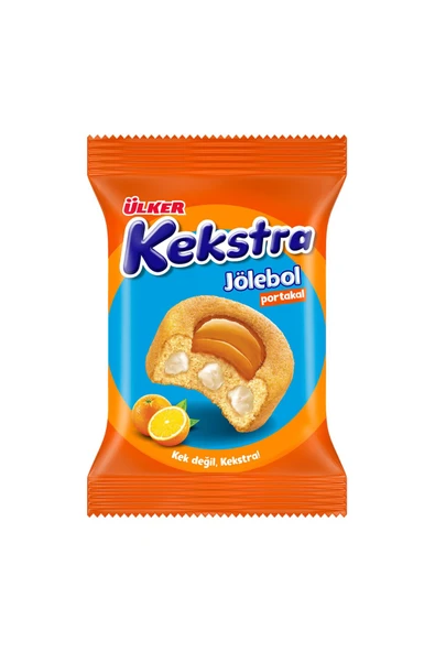Ülker KEKSTRA PORTAKAL JÖLELİ KEK 40G - 24'LÜ ürün görseli 1